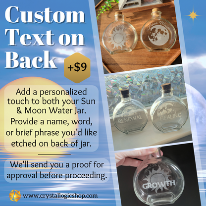 Sun & Moon Water Jar Set