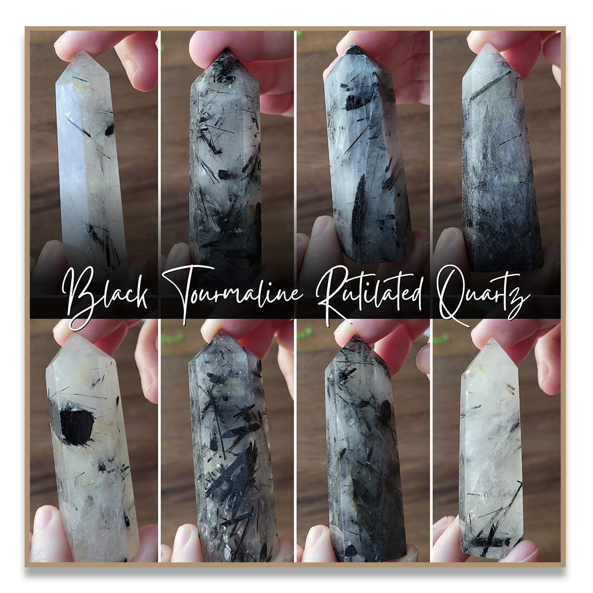 Rutilated tourmaline deals